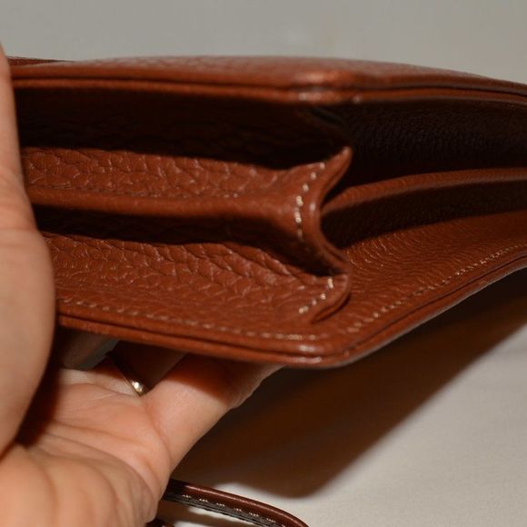 BURBERRY london clutches brown leather - Picture 3 of 16